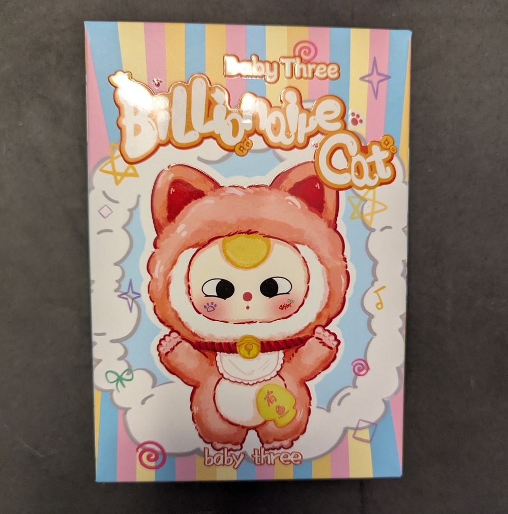 Baby Three Billionaire Cat Plush Series Blind Box
